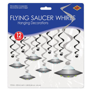 Bulk Flying Saucer Whirls (Case of 72) by Beistle