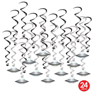 Bulk Flying Saucer Whirls (Case of 72) by Beistle