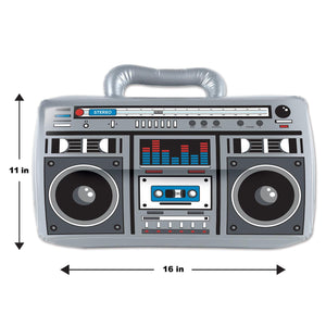 Bulk Inflatable Boom Box (Case of 12) by Beistle