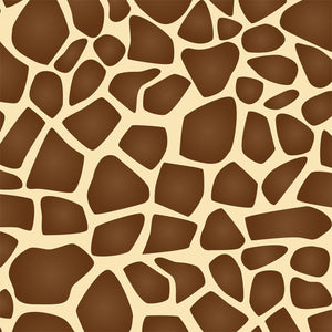 Bulk Giraffe Print Tablecover (Case of 12) by Beistle