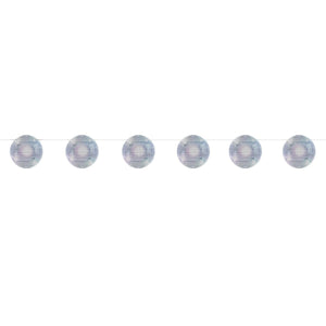 Disco Ball Party Streamer - Bulk 12 Pack