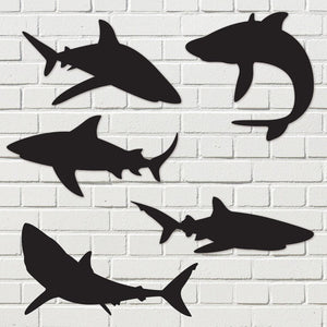 Bulk Shark Silhouettes (12 Pkgs Per Case) by Beistle