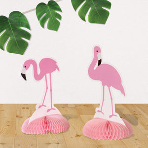 Bulk Flamingo Mini Centerpieces (Case of 96) by Beistle