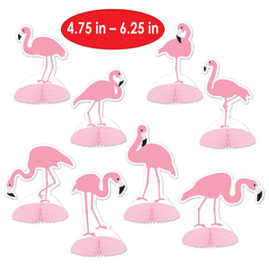 Bulk Flamingo Mini Centerpieces (Case of 96) by Beistle