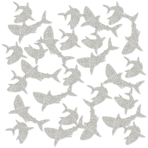 Shark Deluxe Party Sparkle Confetti (0.5 Oz/Pkg) - Bulk/12 Packs