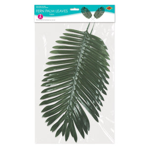 Bulk Fabric Fern Palm Leaves (Case of 12) by Beistle