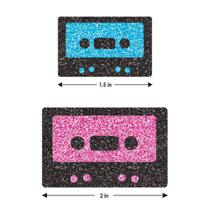 Bulk Cassette Tape Deluxe Sparkle Confetti (12 Packages) by Beistle