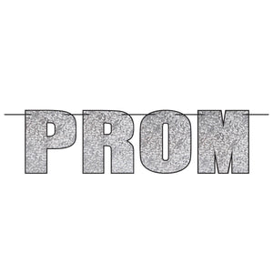 Prom Party Streamer- Silver - Bulk 12 Pack