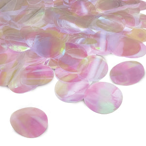 Metallic Deluxe Dot Party Confetti - opalescent (0.5 Oz/Pkg) - Bulk/12 Packs