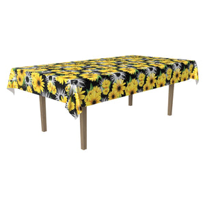 Bulk Sunflower Tablecover (Case of 12) by Beistle