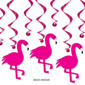 Bulk Flamingo Whirls (Case of 72) by Beistle