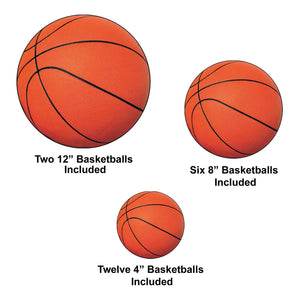 Bulk Basketball Cutouts (Case of 240) by Beistle