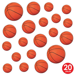 Bulk Basketball Cutouts (Case of 240) by Beistle