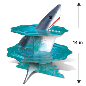 Bulk Shark Cupcake Stand (Case of 12) by Beistle