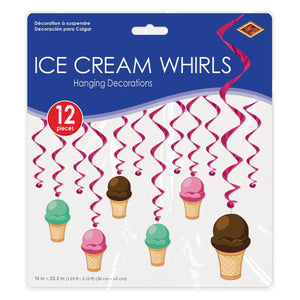 Bulk Ice Cream Whirls (Case of 72) by Beistle