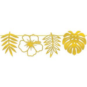 Bulk Foil Die-Cut Floral Streamer (Case of 12) by Beistle