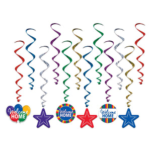 Welcome Home Party Whirls - Bulk 72 Pack