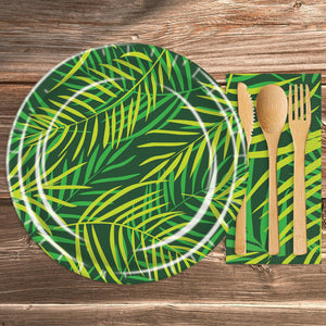 Bulk Palm Leaf Plates (Case of 96) by Beistle