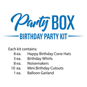 Bulk Birthday Party Box (Case of 6) by Beistle