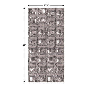 Bulk Silver Foil Balloon Backdrops (12 Pkgs Per Case) by Beistle