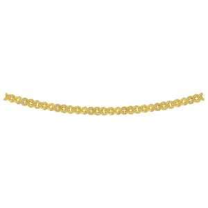 Metallic Party Garland - Gold - Bulk 12 Pack