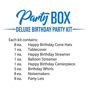 Bulk Deluxe Birthday Party Box (Case of 6) by Beistle