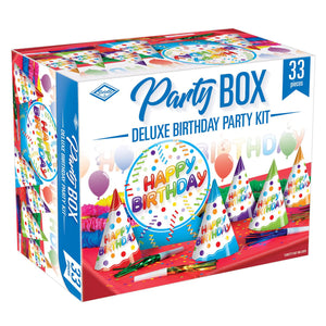 Deluxe Birthday Party Box - Bulk/6 Party Boxs