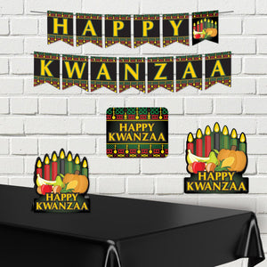 Bulk Happy Kwanzaa Signs (Case of 24) by Beistle