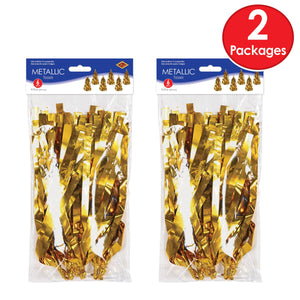 Bulk Metallic Tassels - gold (Case of 72) by Beistle