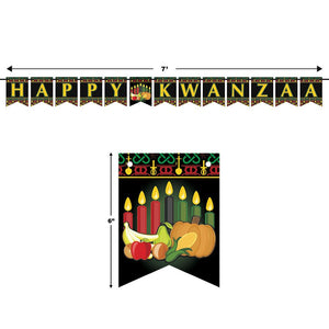 Bulk Happy Kwanzaa Streamer (Case of 12) by Beistle