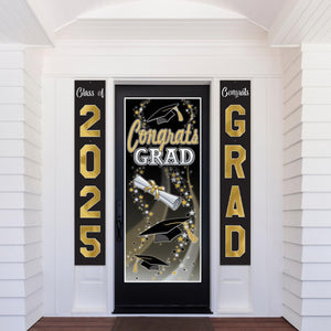 Beistle Jointed Foil Graduation Pull-Down Cutouts - Graduation Decor - 6 Feet