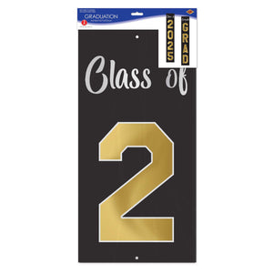 Beistle Jointed Foil Graduation Pull-Down Cutouts - Graduation Decor - 6 Feet