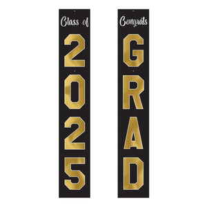 Jointed Foil Graduation Pull-Down Cutouts - Bulk 24 Pack