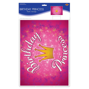 Bulk Plastic Birthday Princess Yard Sign (Case of 6) by Beistle