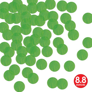 Bulk Bulk Tissue Confetti - Green (12 Packages) by Beistle