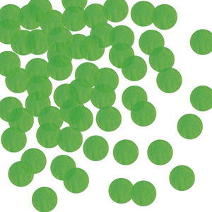 Bulk Tissue Party Confetti - Green (8.8 Oz per Pack) - Bulk/12 Packs