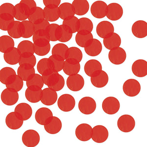 Bulk Tissue Party Confetti - Red (8.8 Oz per Pack) - Bulk/12 Packs