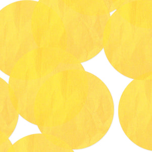 Bulk Bulk Tissue Confetti - Yellow (12 Packages) by Beistle