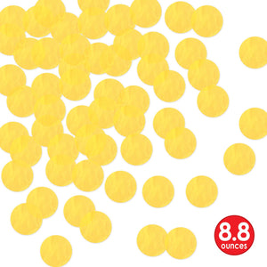 Bulk Bulk Tissue Confetti - Yellow (12 Packages) by Beistle