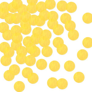 Bulk Tissue Party Confetti - Yellow (8.8 Oz per Pack) - Bulk/12 Packs