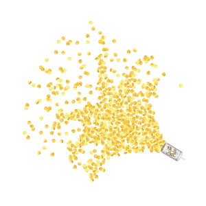 Push Up Party Confetti Poppers - gold - Bulk/48 Poppers