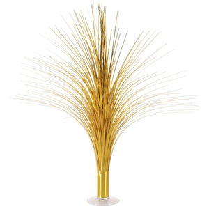 Metallic Party Spray Centerpiece - gold - Bulk 6 Pack