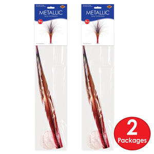 Bulk Metallic Spray Centerpiece - multi-color (Case of 6) by Beistle