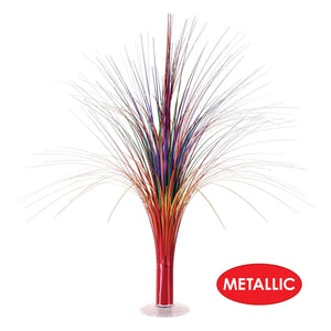 Bulk Metallic Spray Centerpiece - multi-color (Case of 6) by Beistle