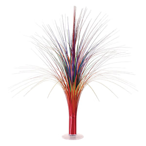 Metallic Party Spray Centerpiece - multi-color - Bulk 6 Pack