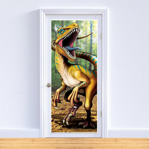 Bulk Dinosaur Door Cover (Case of 12) by Beistle