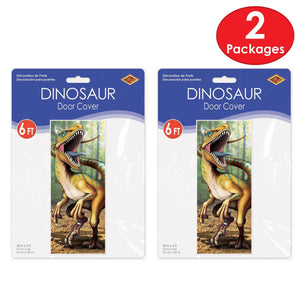 Bulk Dinosaur Door Cover (Case of 12) by Beistle