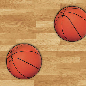 Bulk Basketball Theme Tablecover (Case of 12) by Beistle