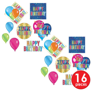 Bulk Foil Happy Birthday Cutouts (Case of 96) by Beistle