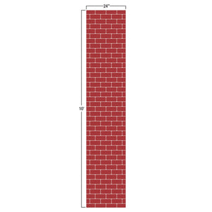 Bulk Red Brick Runner (Case of 6) by Beistle